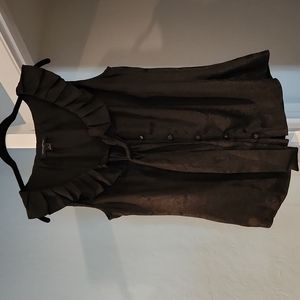 Button front blouse